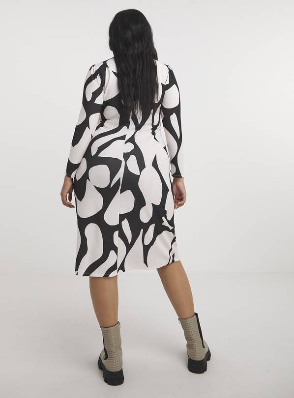 Simply be on sale animal print dress